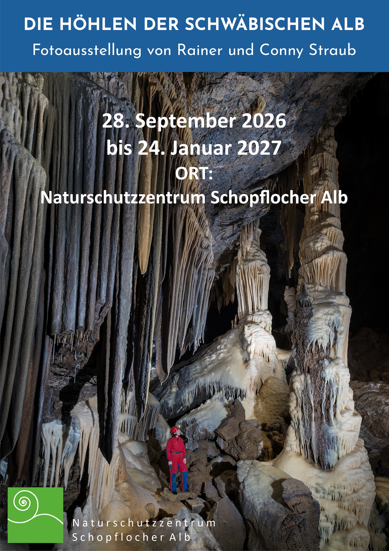 Die Höhlen der Schwäbischen Alb - Fotoausstellung von Rainer und Conny Straub
